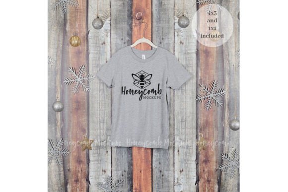 Christmas Graphics for T-Shirts: 3001Y Mockup Review