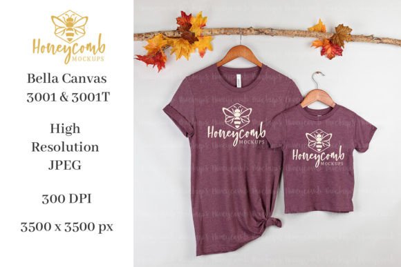 Fall Mommy Me Mockup: T-Shirts & Graphics