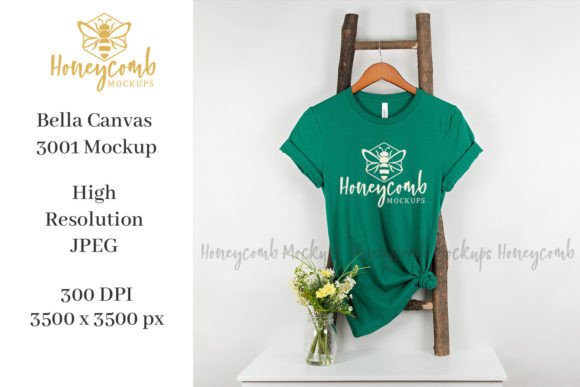 Graphics for T-Shirts: Bella Canvas 3001 Kelly Review