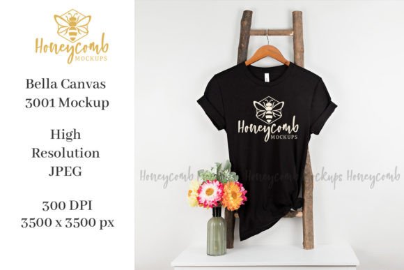 Graphics for T-Shirts: Bella Canvas Mockup