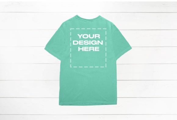 Island Reef Mockup for T-Shirt Graphics