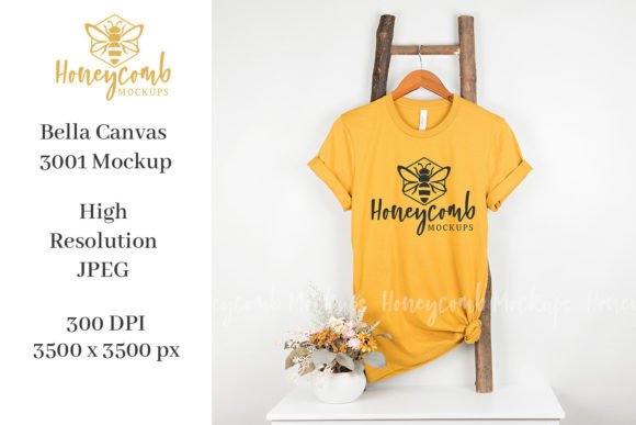 Mustard Mockup: T-Shirts & Graphics