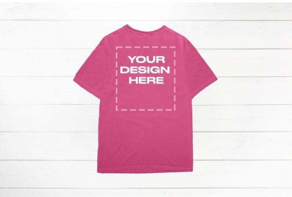 Reviewing the Crunchberry Comfort Colors Mockup Back