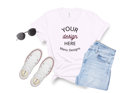 Reviewing the Soft Pink Bella Canvas 3001 Mockup
