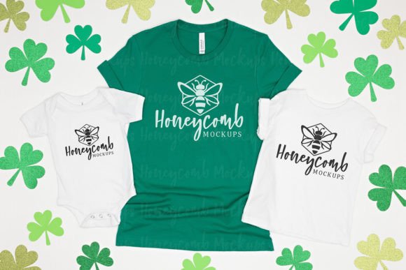 St Patrick’s Mommy & Me Shirt Graphics for T-Shirts