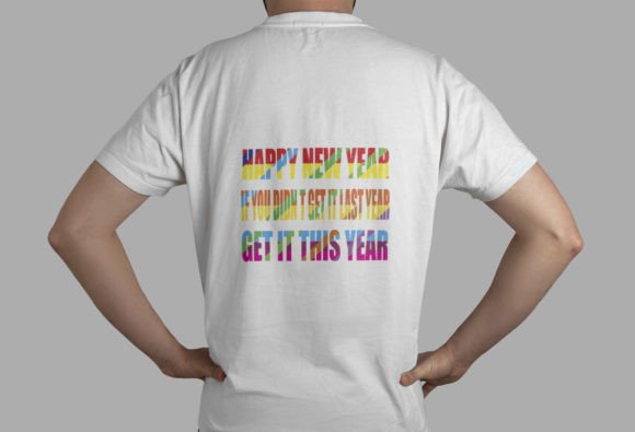 White T-Shirt Mockup: Graphics for T-Shirt Designs